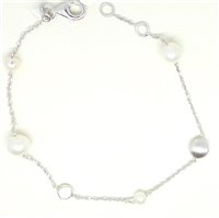 Bracciale Lorenza Gioielli Donna Collezione Perle in Oro Perla BR28BP - BR28BP